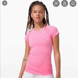 Bubblegum Pink Lululemon Swiftly Top